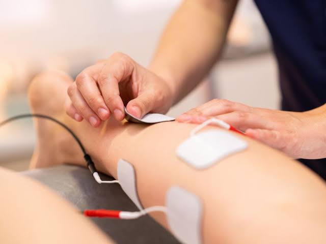 Sessão de electroestimulação